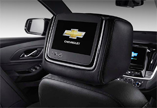 2017 CHEVROLET ALL NEW REAR SEAT INFOTAINMENT SYSTEM