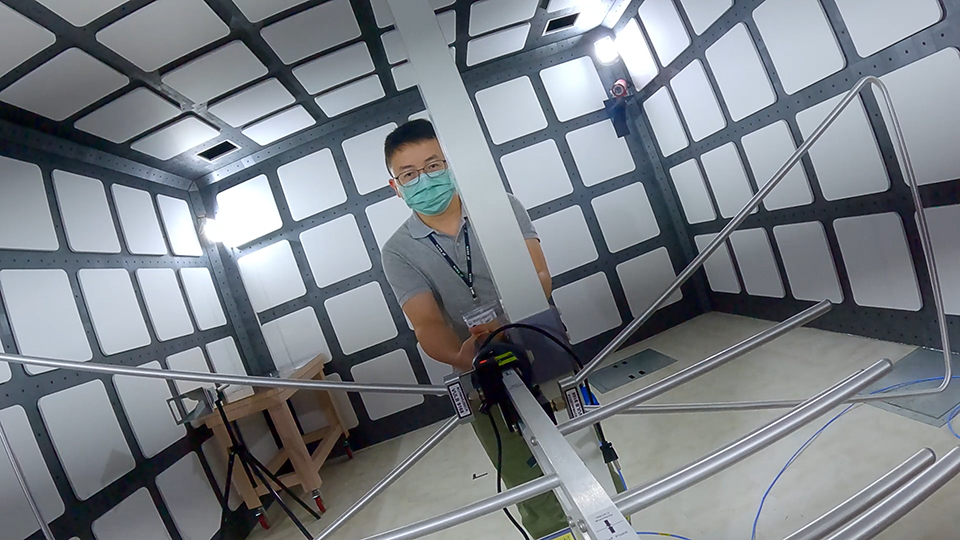 EMC antenna measurement